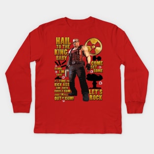 Duke Nukem Kids Long Sleeve T-Shirt